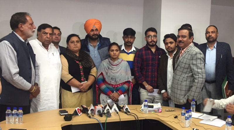 Sidhu giving appointment letter