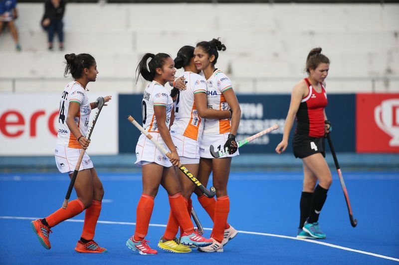 Indian Women's Team beat Fiji 11-0 