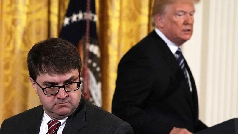 President Trump and Robert Wilkie