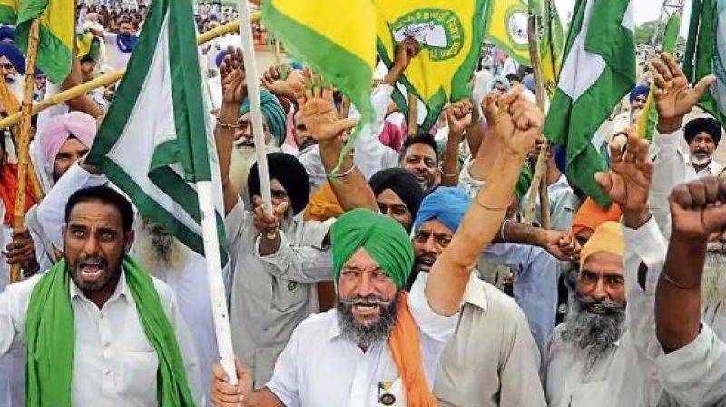 Farmer on 5-day protest