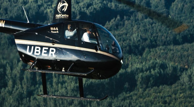 Uber Demand helicopter service