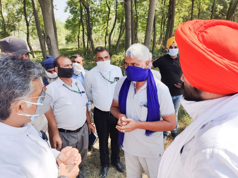 Manish Tewari mandi visit