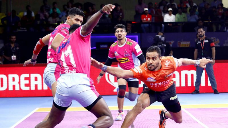 U Mumba vs Jaipur Pink Panthers