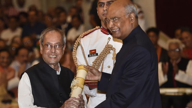 Pranab, Nanaji Deshmukh, Bhupen Hazarika conferred Bharat Ratna