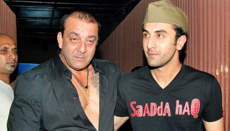 Ranbir kapoor and Sanjay dutt