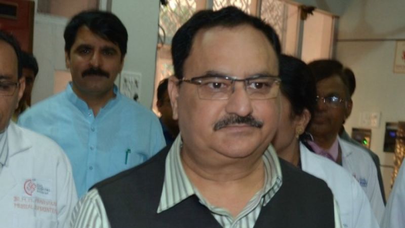 Union Health Minister JP Nadda