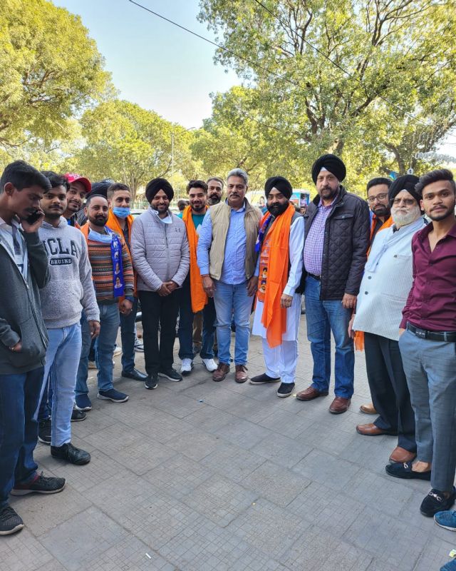 Kulmeet Singh Sodhi started his campaign