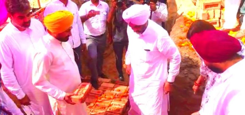 Chief Minister Charanjit Singh Channi arrives in Bathinda