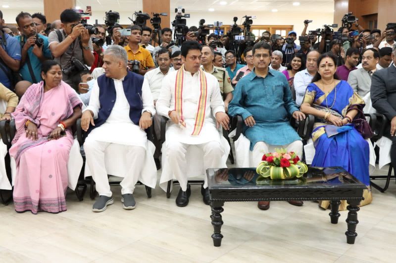 Tripura New CM Oath: Manik Saha sworn in as new CM of Tripura