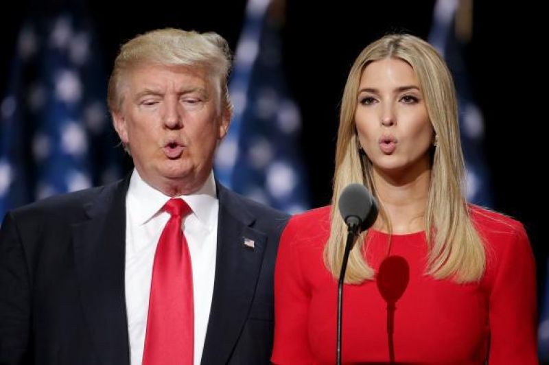 Trump with Ivanka