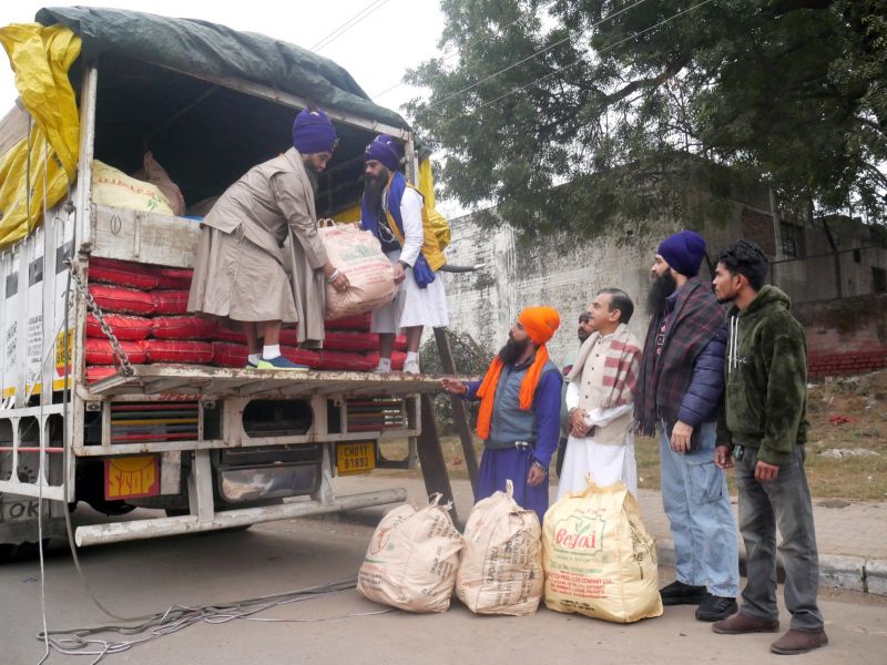 Ration sent from Punjab for langar service in Ayodhya News in punjabi 