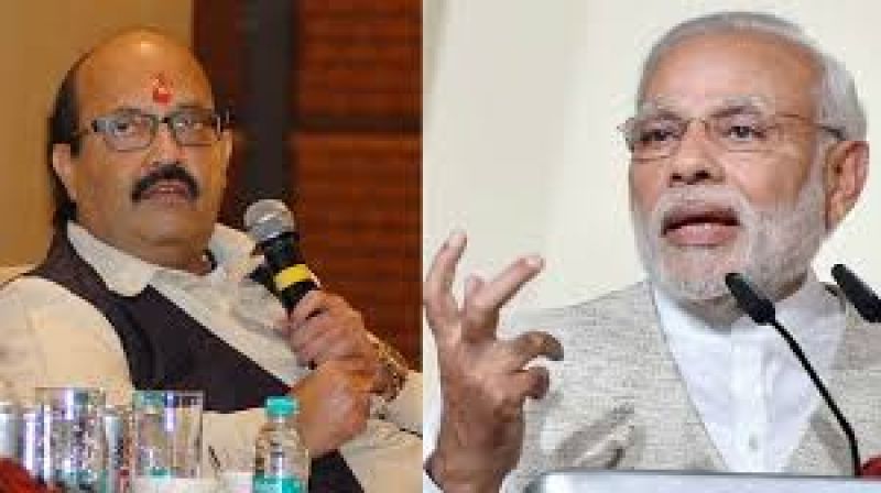 Amar Singh and Narendera Modi