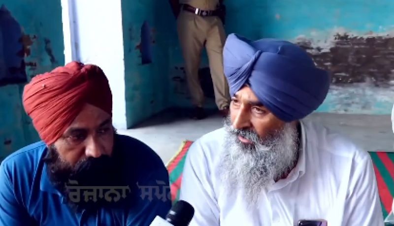 Spokesman Di Sath at Historic village Kanjhla