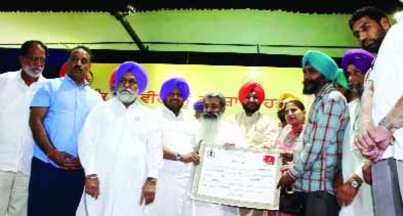 Events organized under debt forgiveness of farmers