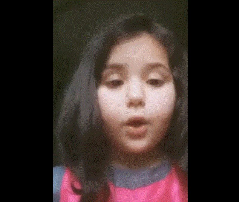 Troubled 6-year-old girl from HomeWork complains of teachers to PM Modi