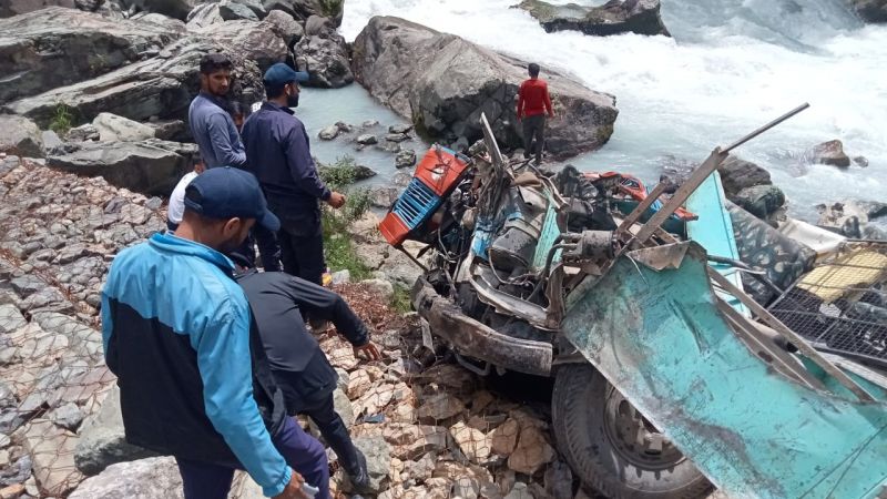 At least 7 ITBP troopers dead as bus falls into gorge in J&K