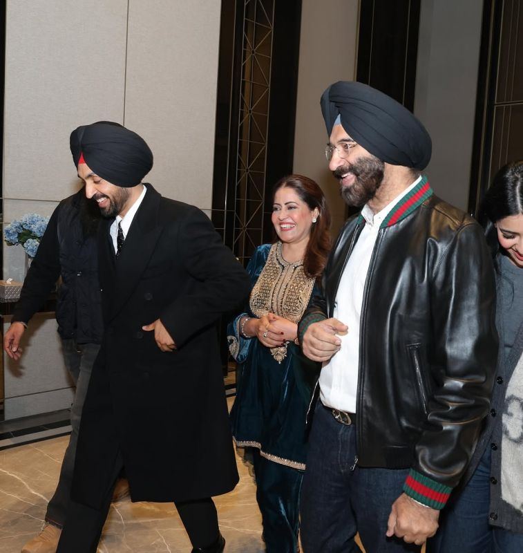 Diljit Dosanjh met with Manjinder Singh Sirsa