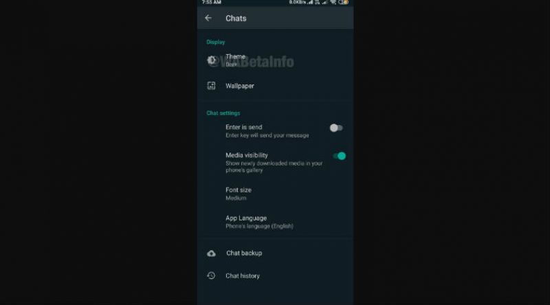 Darkmode Whatsap