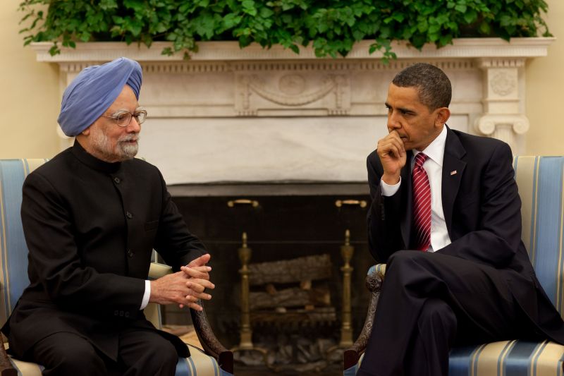 Manmohan singh and Obama