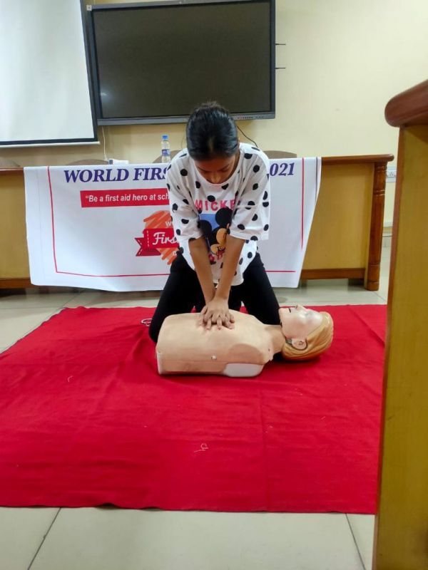 SGGS College and Red Cross Society Organizes 4 Day First Aid Training Course
