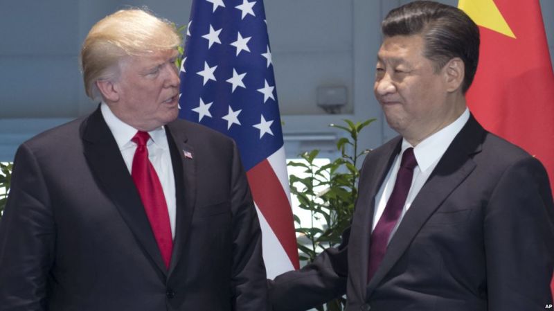 Donald Trump and Xi Jinping