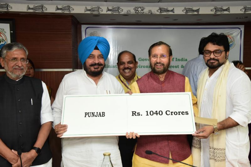 Central Government releases Rs. 1040 crore to make Punjab green