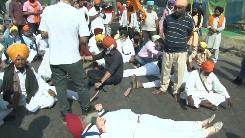 farmer Protest At Shambhu Border 