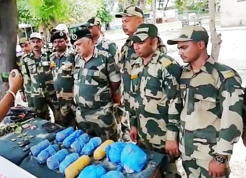 16 kg heroin recovered at Indo-Pak border