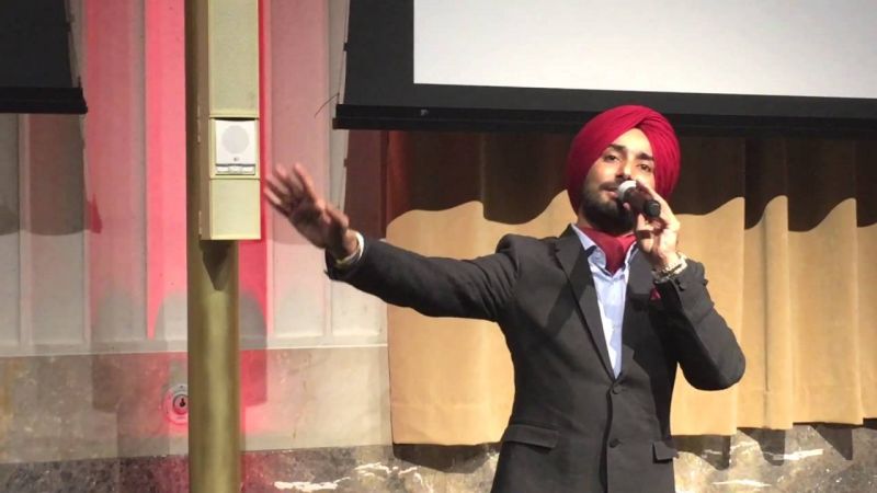 Satinder Sartaj Performance at the House Of Parliament