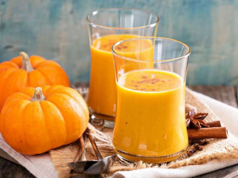 Pumpkin juice for hair