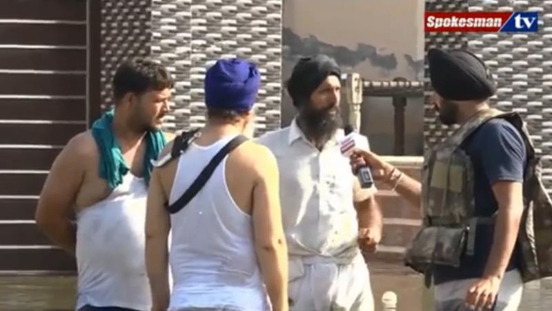 Special flood report from village Nasibpur