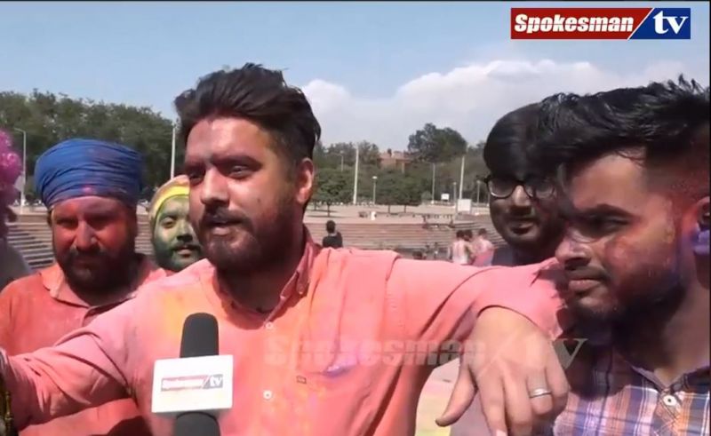 Holi festival celebrated in Chandigarh-2
