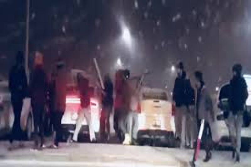 fights punjabi students in canada 