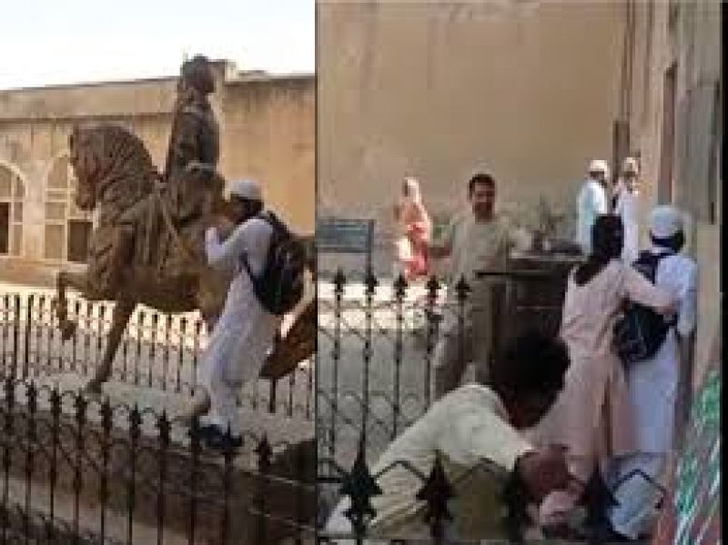 India condemns vandalism of Maharaja Ranjit statue in Lahore