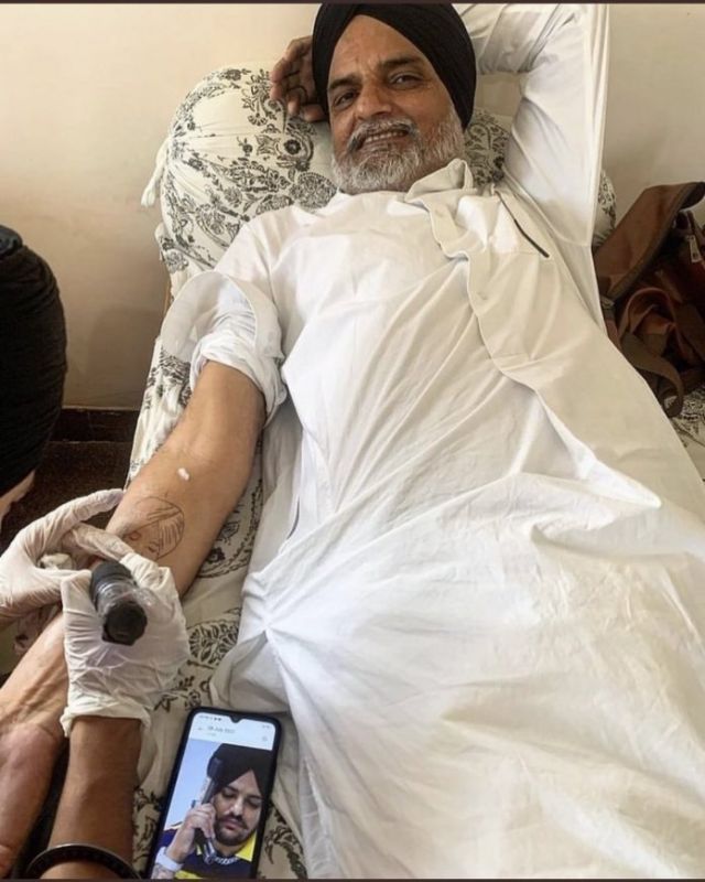 Sidhu Moose Wala's Father 