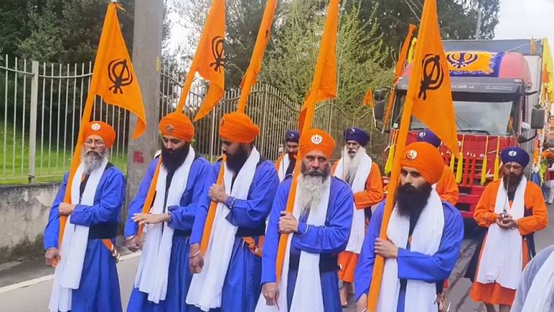 Crema Italy Nagar Kirtan News in punjabi Crema Italy Nagar Kirtan News in punjabi 