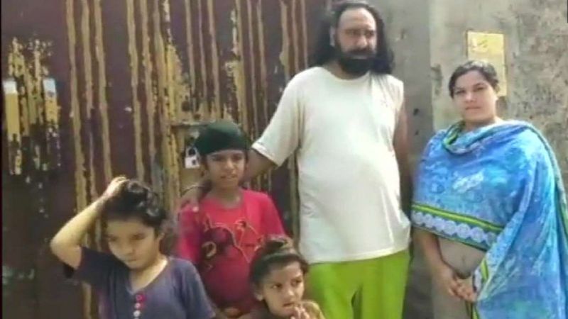 Gulab Singh with Family