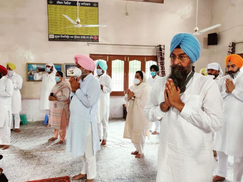 AAP MLAs and other leaders paid obeisance at Gurdwara Sahib