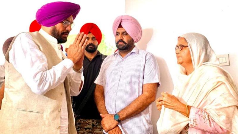 Minister Kuldeep Singh Dhaliwal thanked the family for giving up possession of government land
