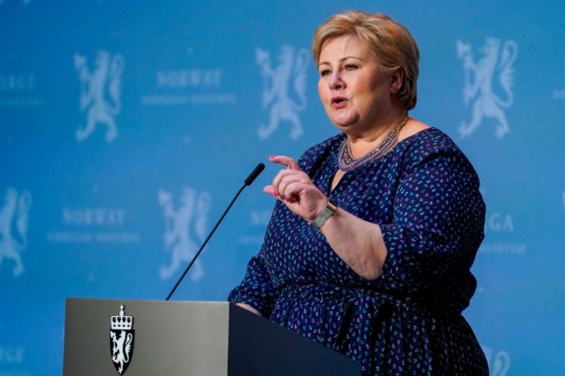 Norway PM fined by police over Covid-19 rules violation
