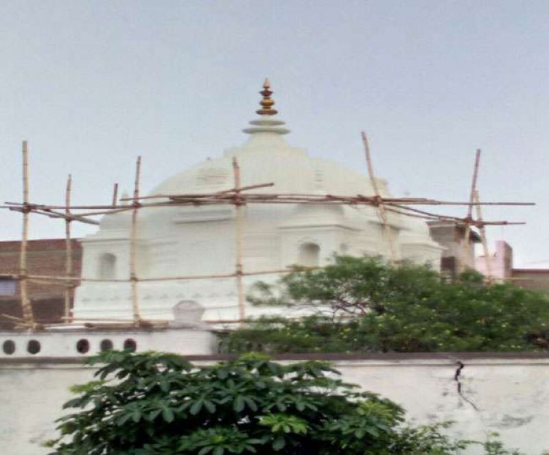Golden Kalash khaniyadhana Mandir