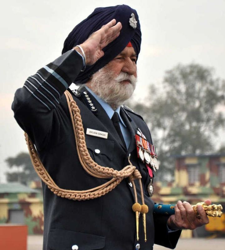 Marshal of the Indian Air Force Arjan Singh
