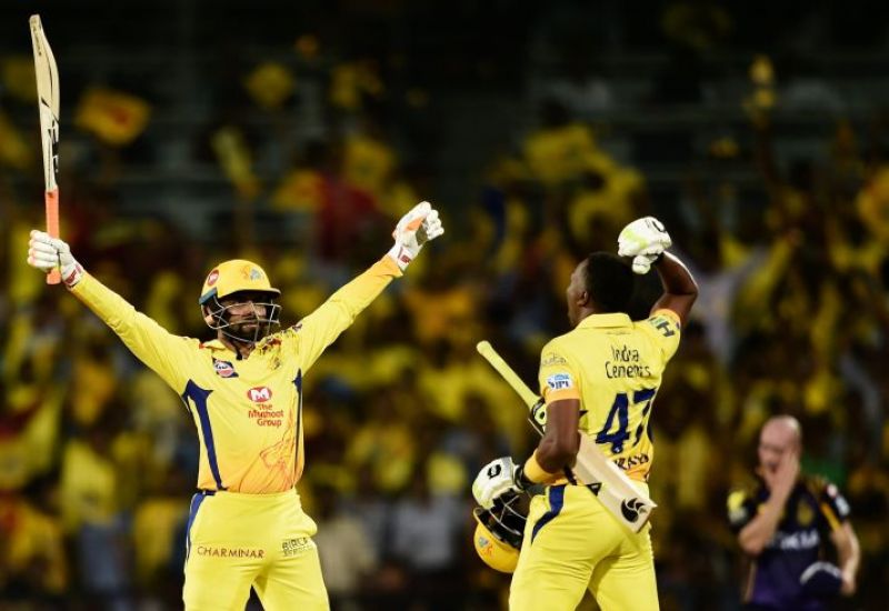CSK beat KKR by five wickets in a thriller