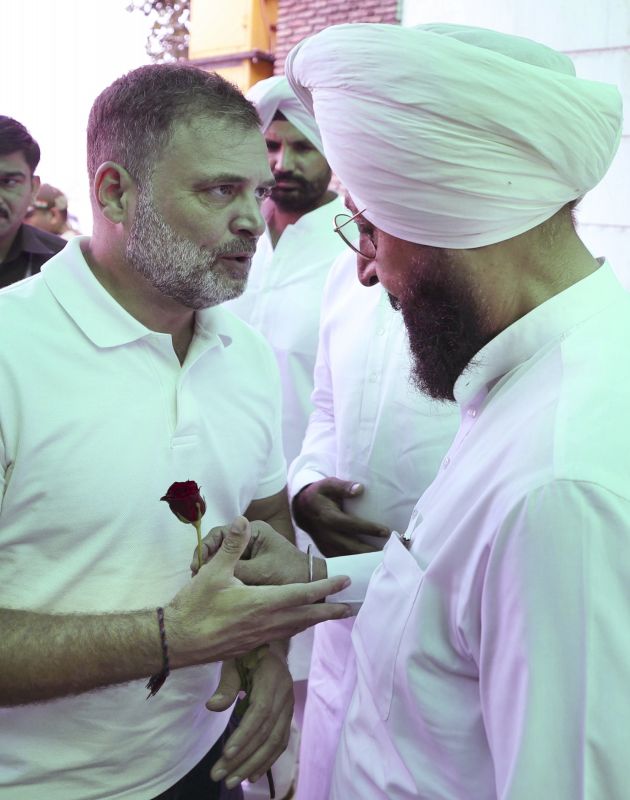 Rahul Gandhi reached Amritsar
