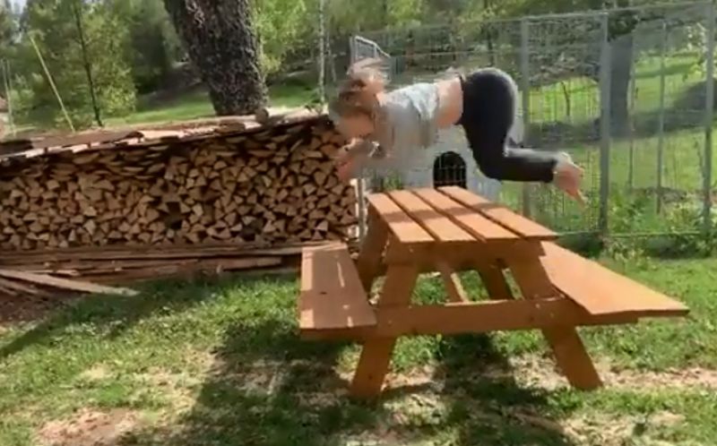 Woman will be seen as a horse