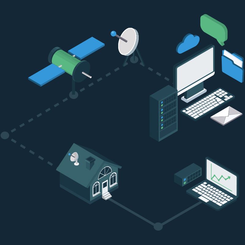 Internet services in remote areas