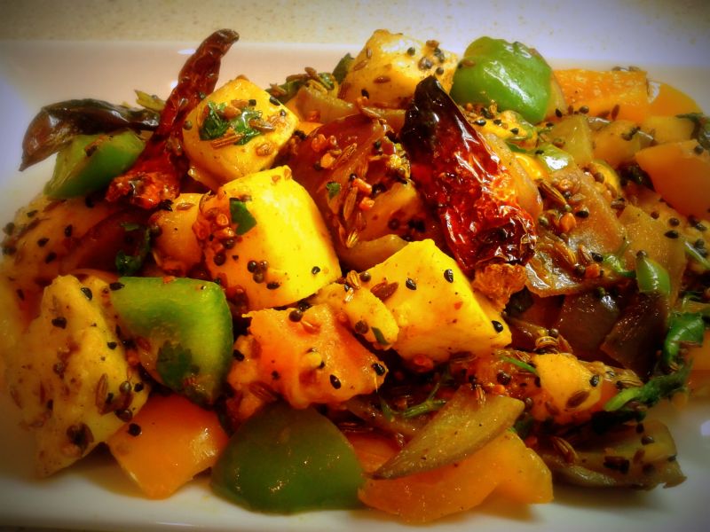 achari paneer