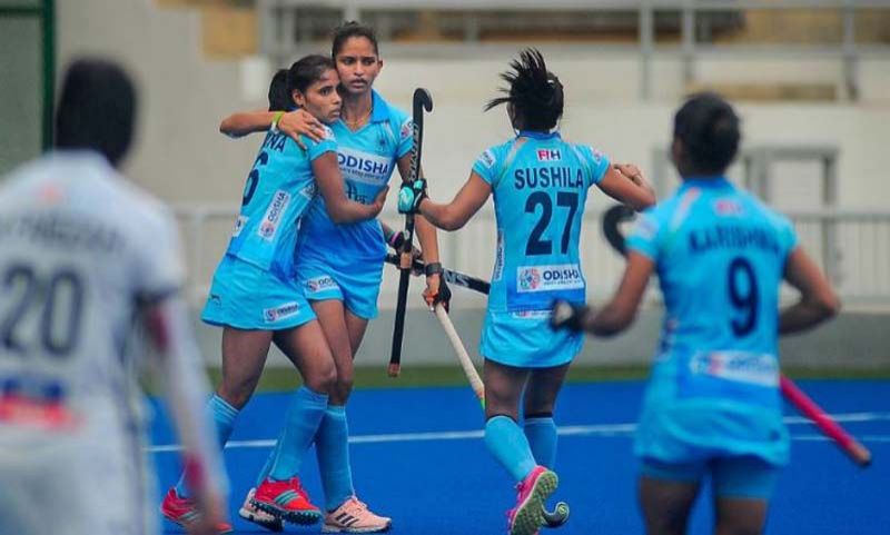 Indian Women's Hockey Team Beat Republic of Korea 2-1