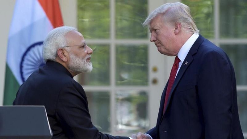 Modi And Trump 