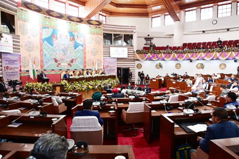 Sandhwan participated in 19th annual conference of the CPA India region Zone-III hled at Sikkim legislative assembly